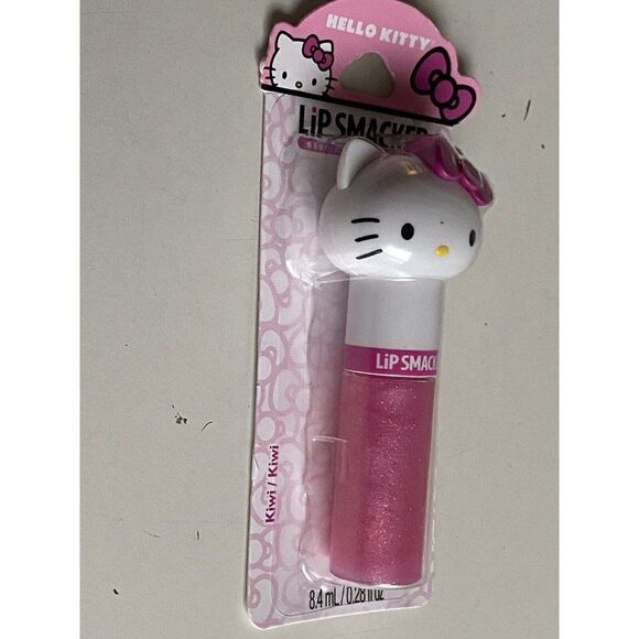 Lip Smacker Sanrio Hello Kitty Flavored Lip Gloss Lippy Pal Shimmer Kiwi NEW - Picture 4 of 7